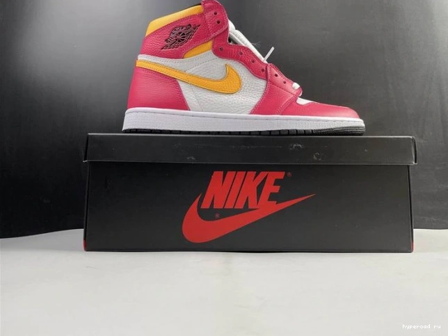 Fusion Red High 1 Jordan Air 555088-603 OGLight 0730
